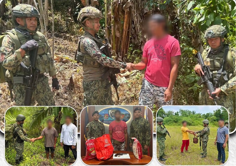 7 NPA members surrender across Eastern Visayas