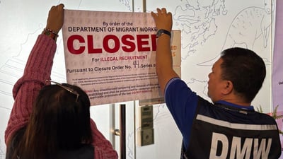 DMW closes five firms amid Australia job scam