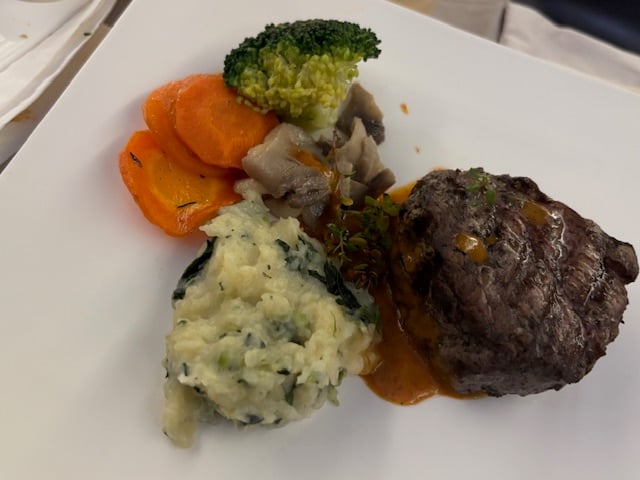 STEAK and sides.