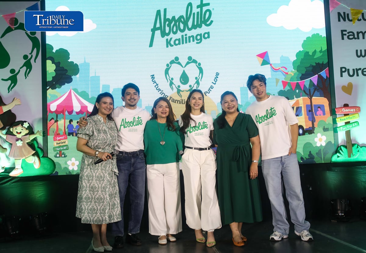 (September 25 2026) Absolute brand ambassadors of the DenJen family, join the Absolute Family Welfare 2026 event, in Pasig City on Saturday September 26 2026. As they celebrate the National Family Week, held in Pasig City on Saturday September 26 2026. Photo/Analy Labor