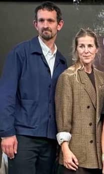 Vice president Media Relations and Public Affairs of Pandora Johan Melchior and secretary general of Ax-Foundation Maria Smith.