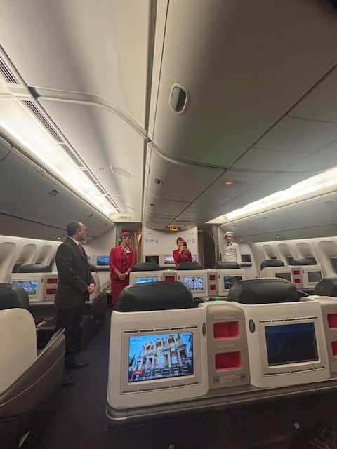 A WIDE choice of entertainment is available onboard.