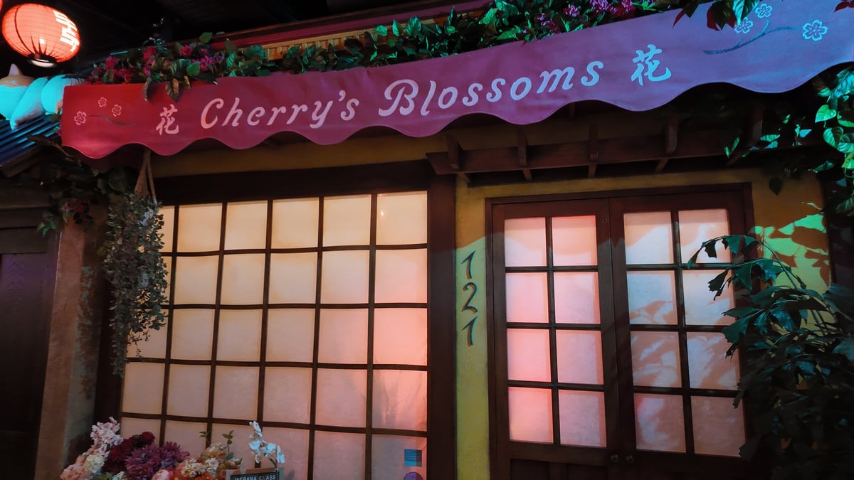CHERRY's Blossoms storefront.