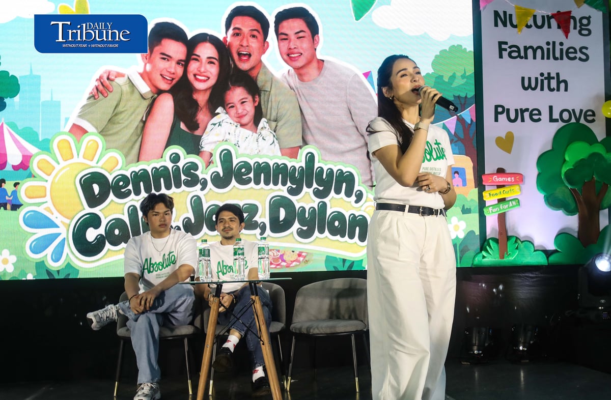 (September 25 2026) Absolute brand ambassadors of the DenJen family, join the Absolute Family Welfare 2026 event, in Pasig City on Saturday September 26 2026. As they celebrate the National Family Week, held in Pasig City on Saturday September 26 2026. Photo/Analy Labor