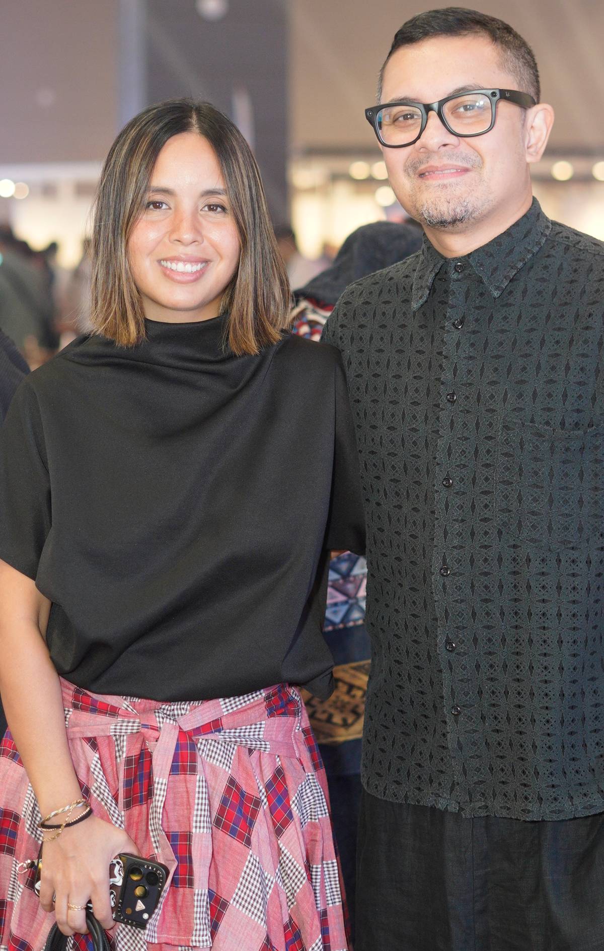 Sam and creative director Paolo Valenciano.