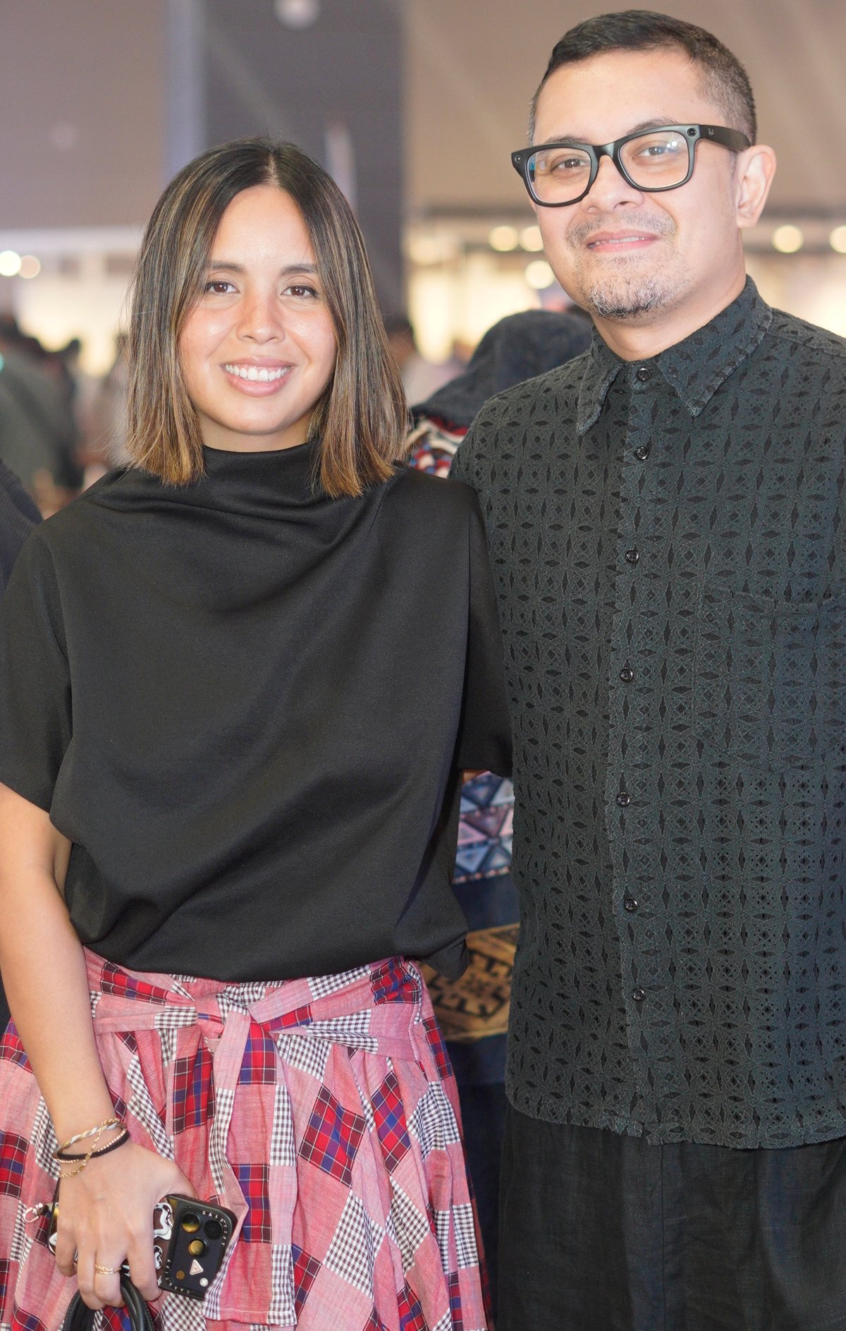 Sam and creative director Paolo Valenciano.