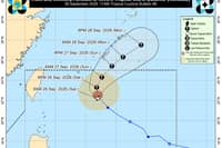 Severe Tropical Storm Queenie nears typhoon status