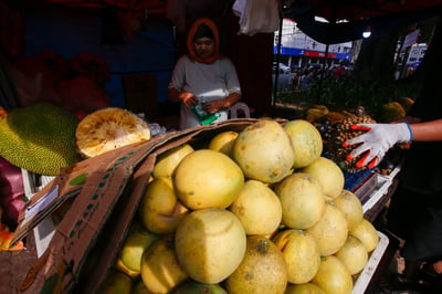 Fresh fruits from Mindanao