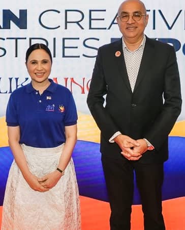 DTI Secretary Cristina A. Roque and ASEAN Deputy Secretary General Satvinder Singh.
