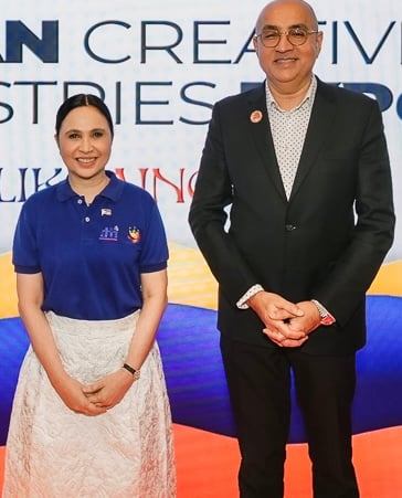DTI Secretary Cristina A. Roque and ASEAN Deputy Secretary General Satvinder Singh.