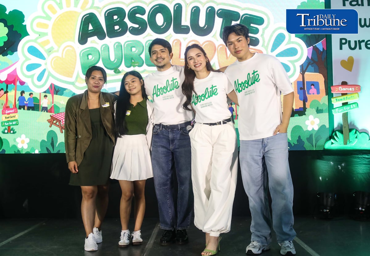 (September 25 2026) Absolute brand ambassadors of the DenJen family, join the Absolute Family Welfare 2026 event, in Pasig City on Saturday September 26 2026. As they celebrate the National Family Week, held in Pasig City on Saturday September 26 2026. Photo/Analy Labor