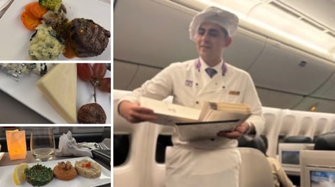 A taste of Turkey in the sky