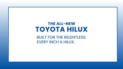 The all-new: Toyota Hilux
