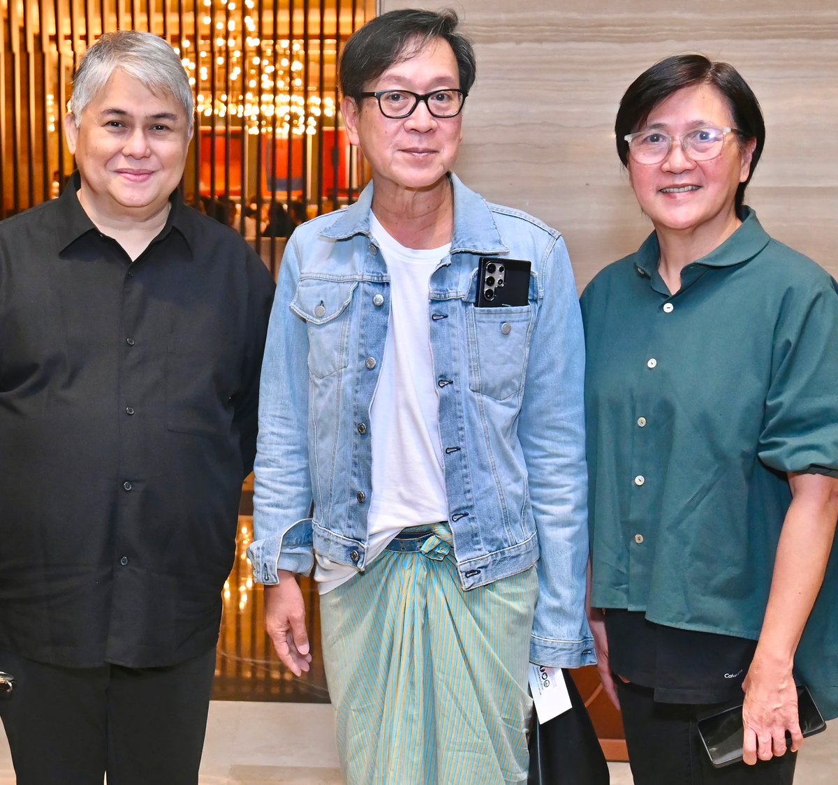 JC Buendia, Jojie and Keik Lloren.