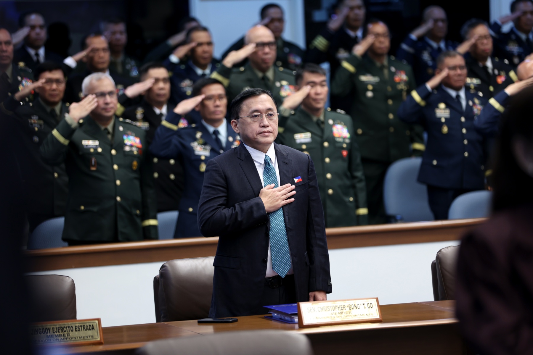 Go presses PMA chief on political neutrality, chain of command