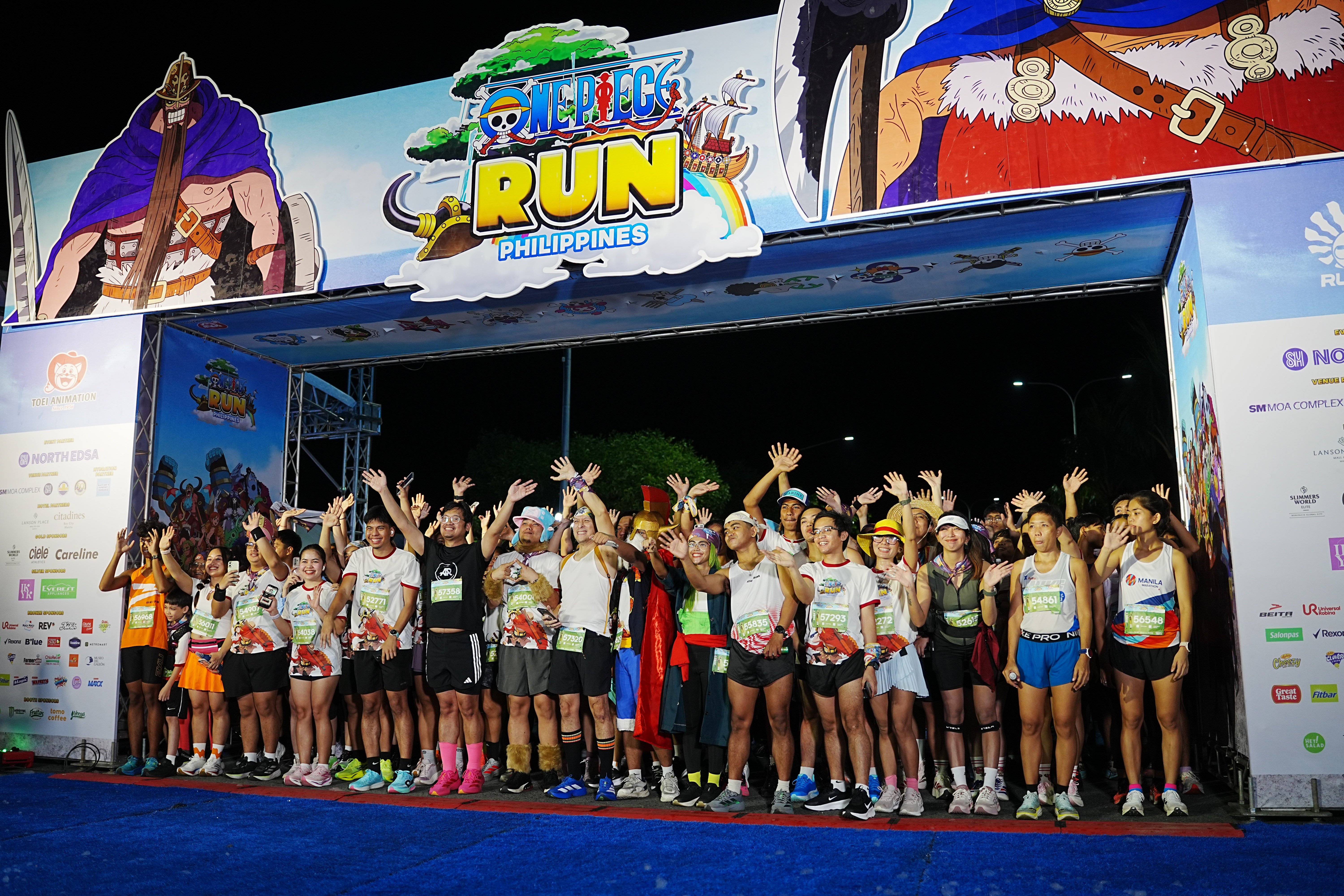 Avestruz, Elijeran rule One Piece Run