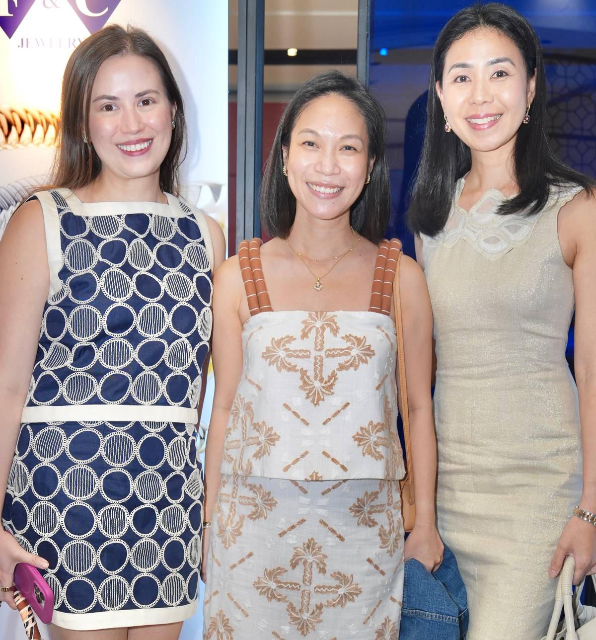 ISA Palabyab-Imperial, May Tan and Kim Chua.