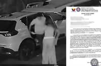 A SCREENGRAB from a CCTV footage shows the driver of the e-taxi with the passenger he allegedly sexually assaulted. The Land Transportation Office has ordered the perpetual revocation of the e-taxi driver's license and penalized the transport operator for franchise violations and employing a discourteous driver.