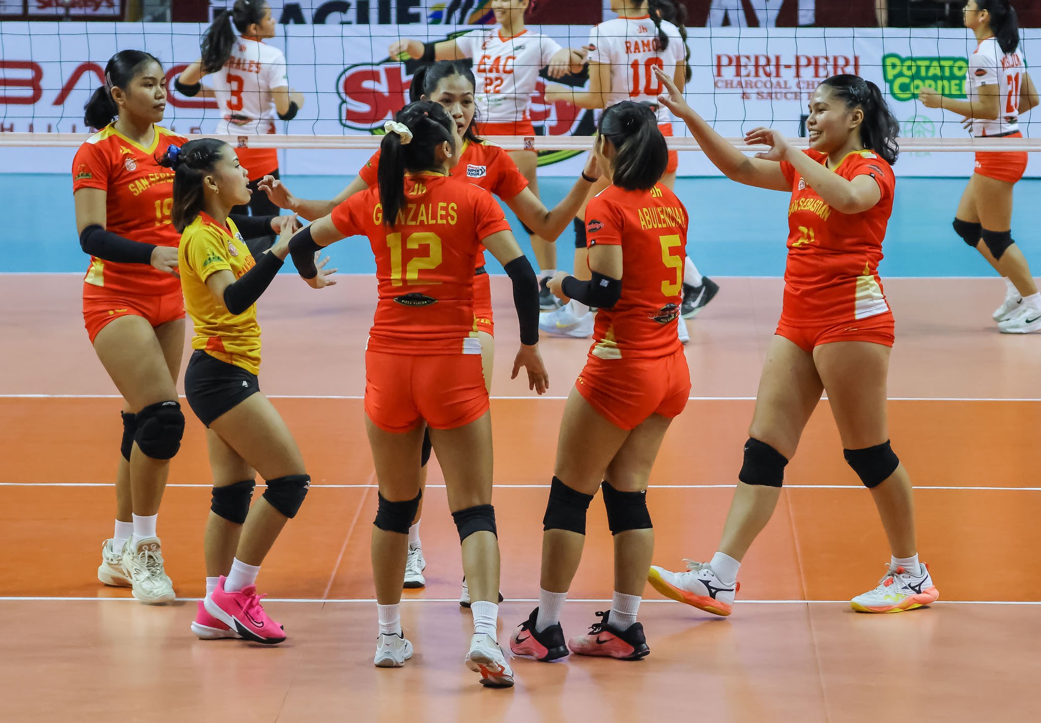 Lady Stags charge back in five-set thriller