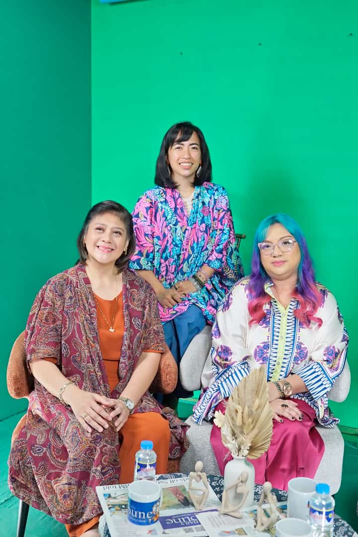 (FROM left) Bechie Mangoba, Rosa Saturay and Nikie Jabonero see spiritual exploration as a personal journey, with different practices offering different paths toward greater self-awareness.