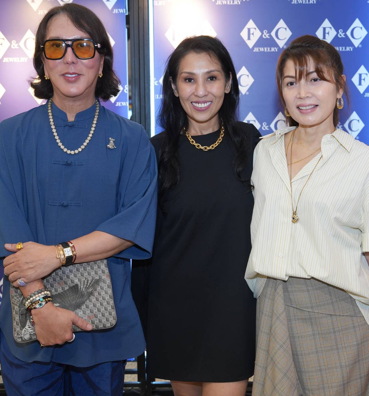 LEO Espinosa, Ginggay de La Merced and Ana Antonio.