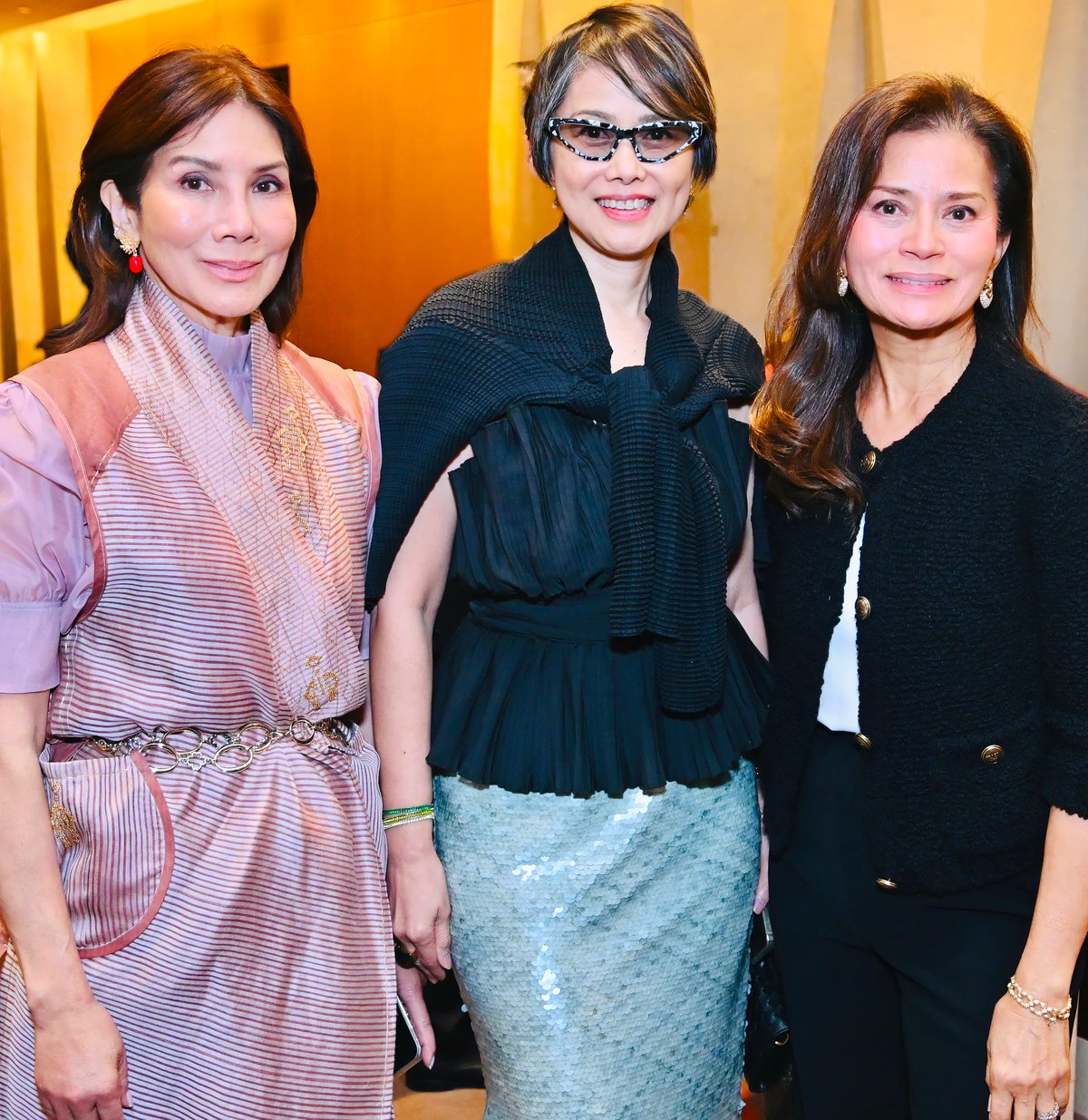 BERNIE Aboitiz, Mimi Martin and Zelda Kienhle.