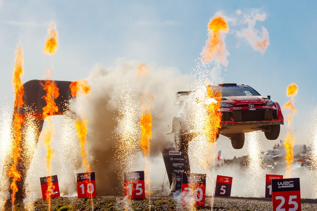 Toyota trio head to WRC finals