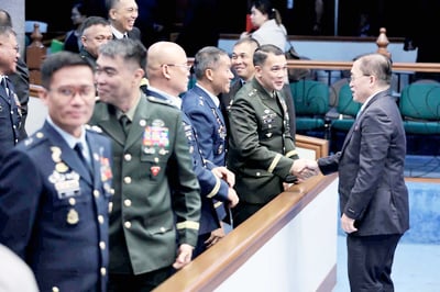 Bong Go quizzes PMA chief on military neutrality