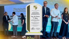 Aliling receives Gerry Roxas leadership recognition