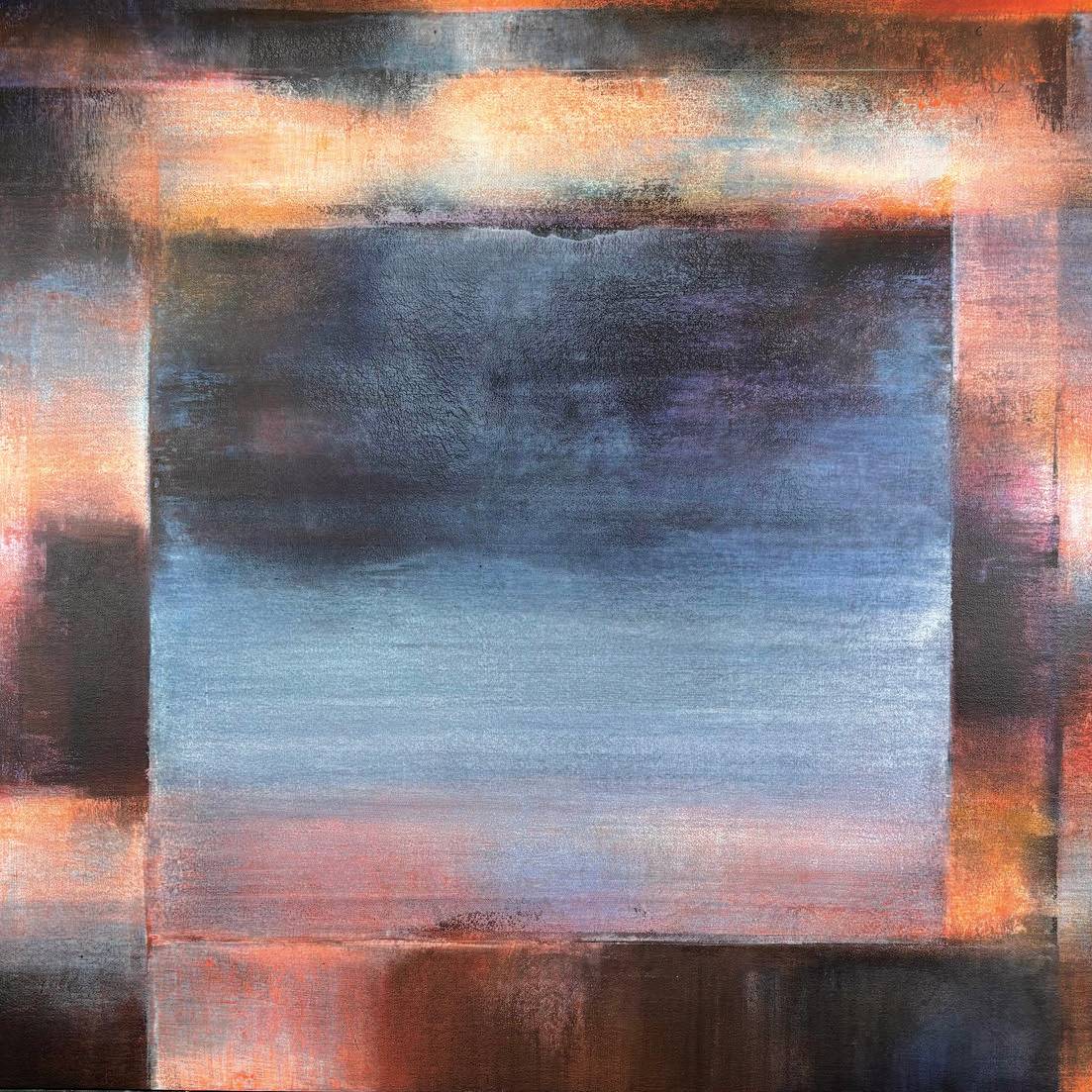 ‘HORIZON Within I,’ acrylic on canvas, 91 cm x 91 cm, 2026.