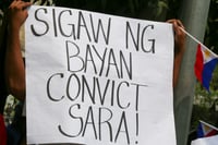'CONVICT SARA!'