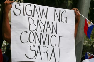 'CONVICT SARA!'