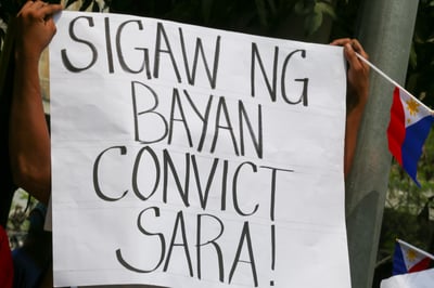 'CONVICT SARA!'