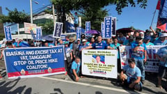 Tension flares as Manibela confronts LTFRB over protest surveillance