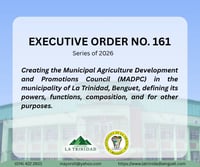 La Trinidad forms council to boost highland agriculture