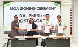 DA, PAGASA partner to utilize weather data, rice data for food security