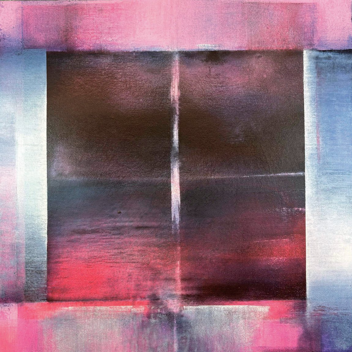 ‘HORIZON Within II,’ acrylic on canvas, 91 cm x 91 cm, 2026.