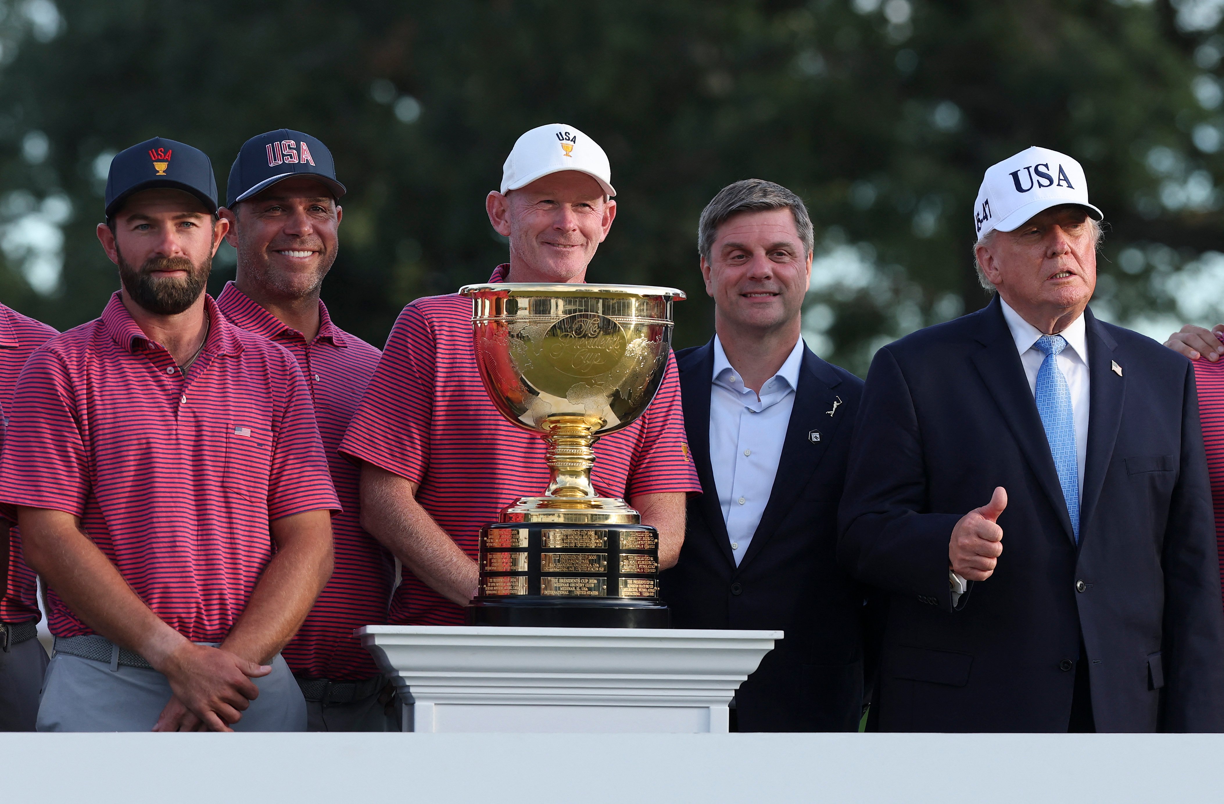 STARS AND STRIPES: U.S. rallies, captures 11th straight Presidents Cup