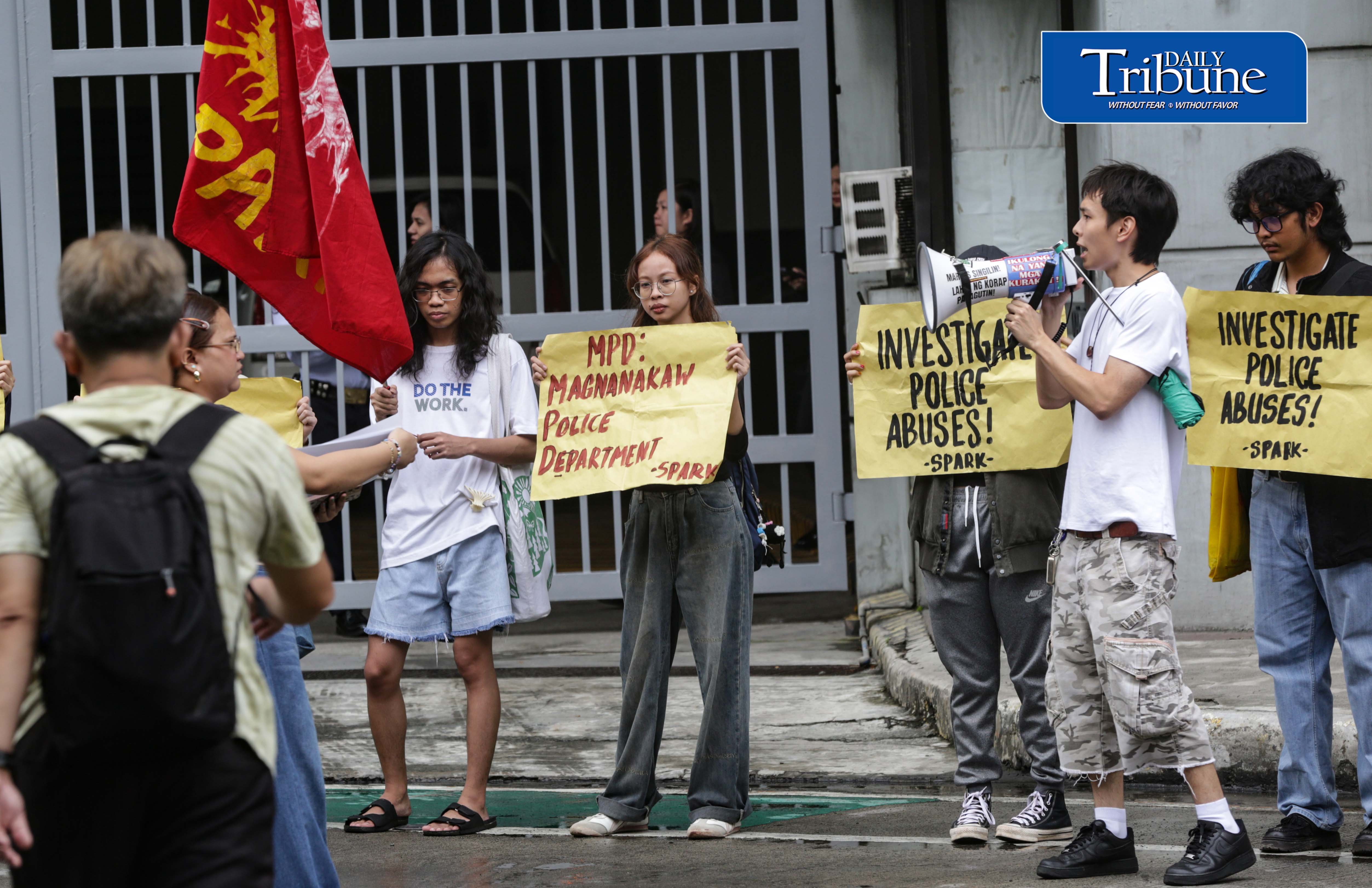 Protest against MPD Police 
