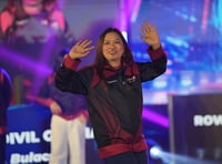 Rowena Garcia makes GameZone Tour history