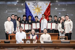 P-pop royalties SB19 visits Senate 