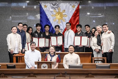 P-pop royalties SB19 visits Senate 