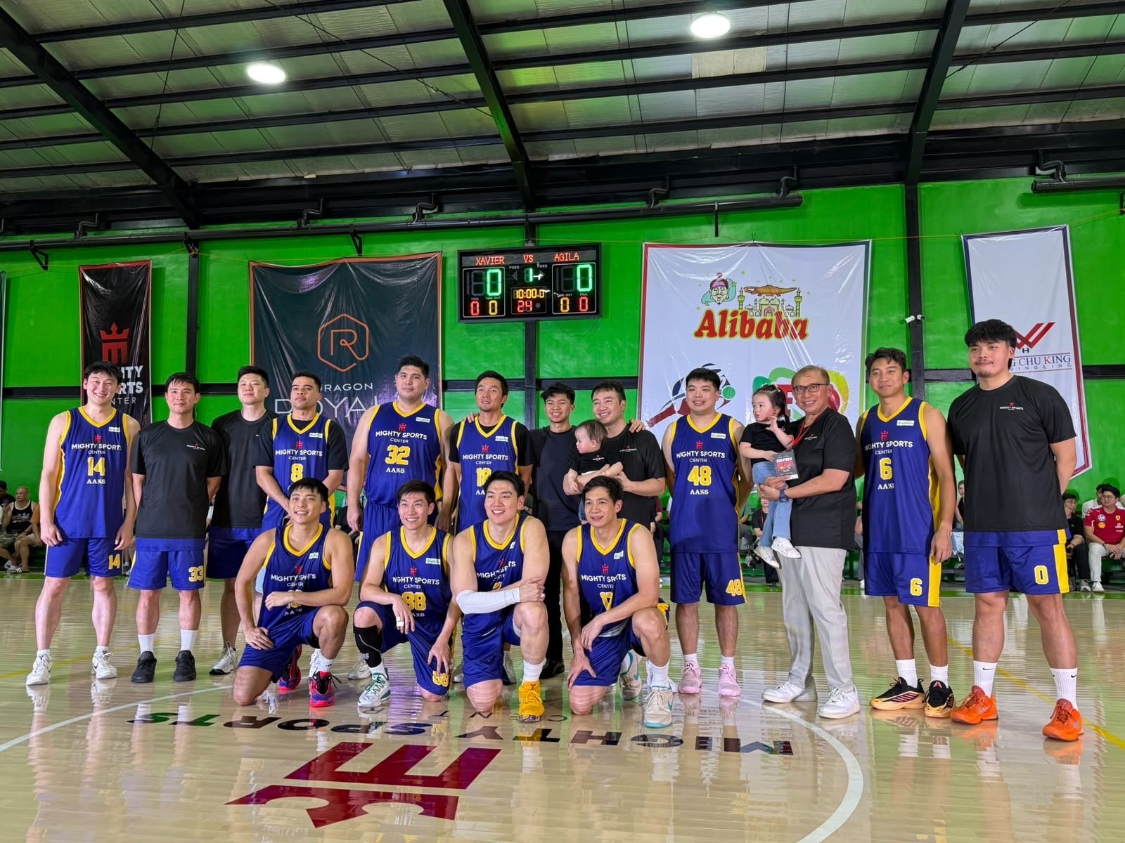 Basketball, charity mark 
‘Mighty’ courts inauguration 