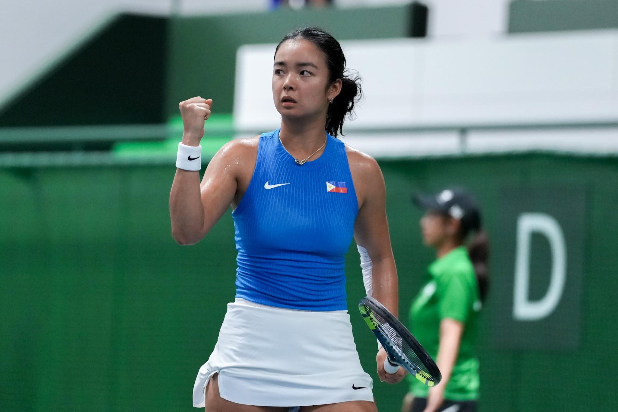 Taiwanese blocking Eala’s semifinal path