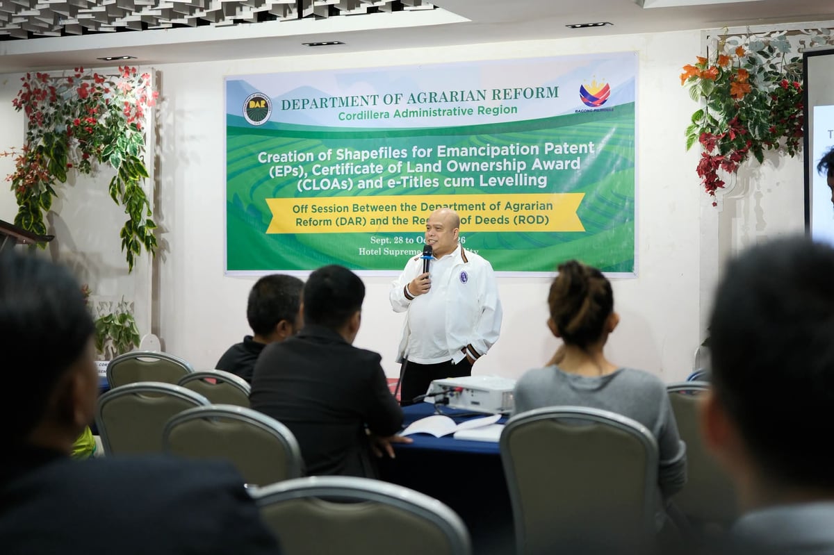 DAR Cordillera steps up digitization of land titles