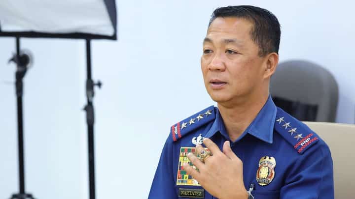 PNP chief Police General Jose Melencio Nartatez Jr.