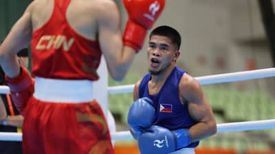CARLO Paalam battles dangerous Makhmud Sabyrkhan of Kazakhstan with the goal of inching closer to the Filipinos' first boxing gold medal in the Asian Games since 2010.