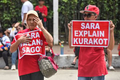 Groups calling for the conviction of VP Sara Duterte