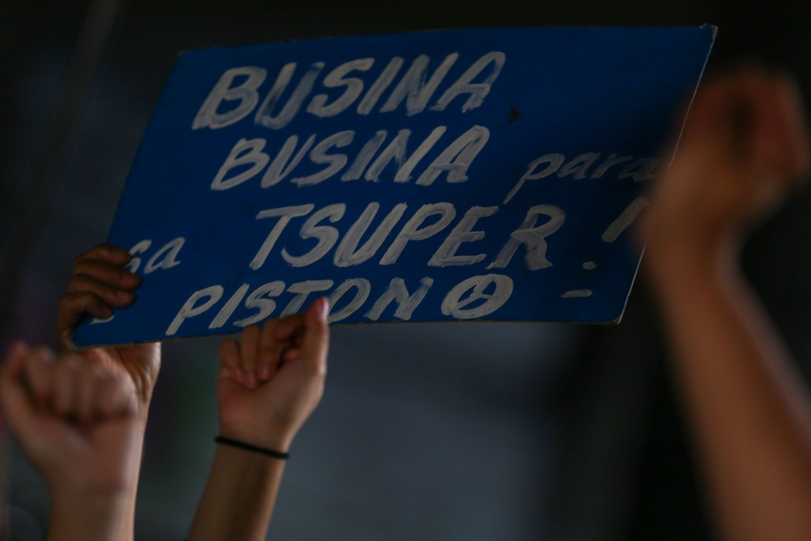 Transport group PISTON and allied groups stage a protest rally in Cubao, Quezon City, on the first day of their two-day transport strike on 29 September 2026. PISTON is calling for the immediate removal of excise and value-added taxes on fuel, a rollback of diesel prices to ₱55 per liter, and the repeal of the Oil Deregulation Law amid continued fuel price increases.