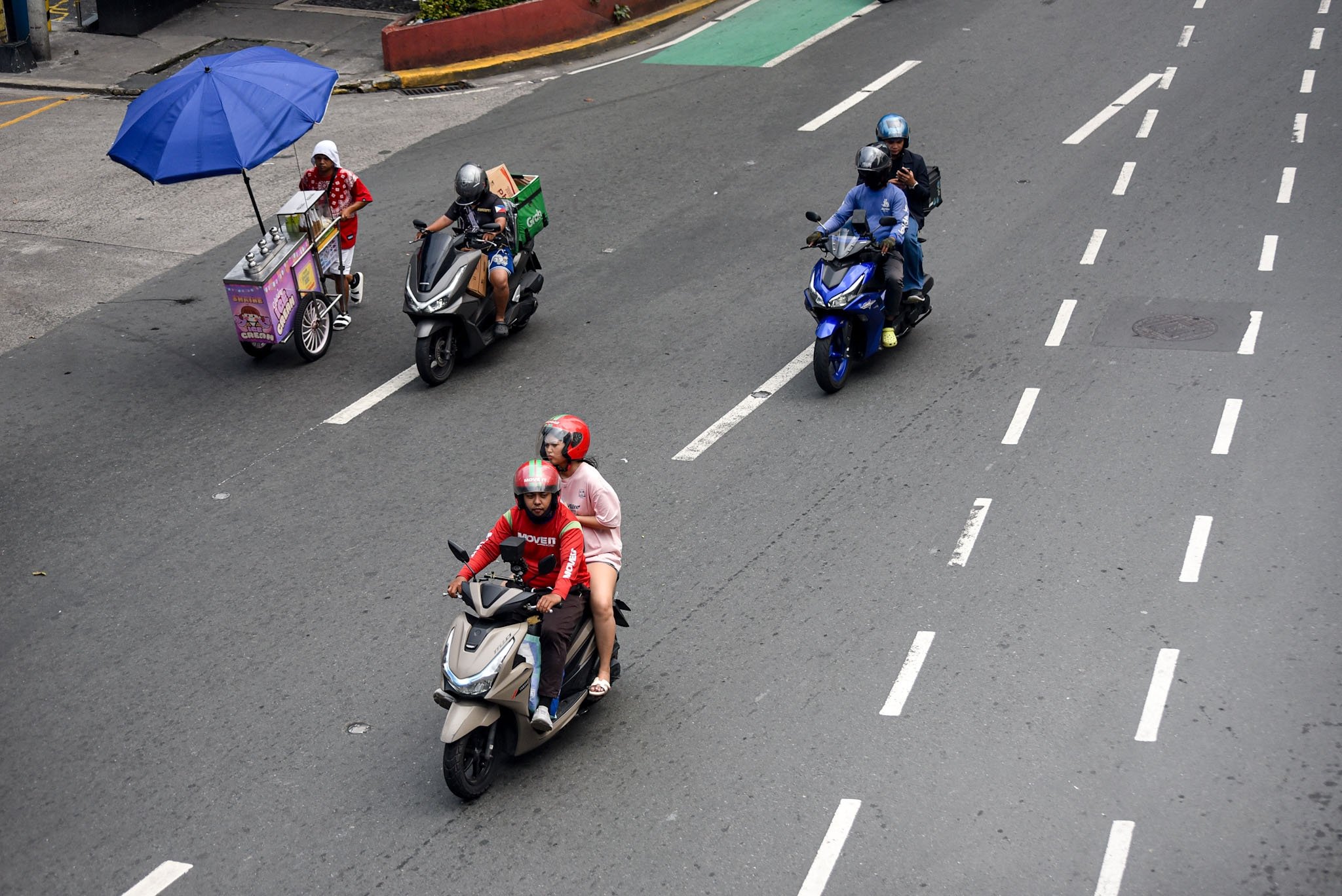 Transport strike force commuters to use motorcycle taxis